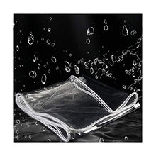 LXHONG Telone Impermeabile in PVC con Occhielli，Tela Cerata Resistente, Ripari da Campeggio per Impianti Serra Tetto, Personalizzabile (Color : Chiaro, Size : 5x2.4m)