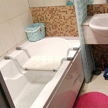 Sgabelli da Bagno Sedia da Doccia, Sedie da Vasca Antiscivolo Spa Sgabello da Doccia in Alluminio Panca da Doccia 6.29
