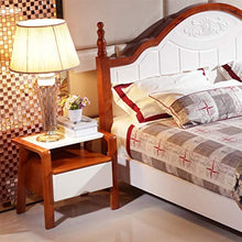 FEANG 2 Livelli Comodino Comodino con cassetti e vano portaoggetti, tavolino da Tavolo fine per Camera da Letto Piccoli spazi