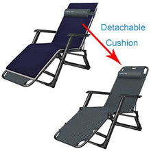 AI LI WEI SHUAIIJUAN Sedia per Il Tempo Libero Domestico Pieghevole sedie reclinabili |Outdoor Patio Campeggio |Sedie Zero Gravity reclinabili for Patio, Veranda, Giardino, Spiaggia Max.200kg