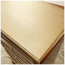 QJL_ANA Moderna semplicità Painted Cassettiera con Maniglie in Metallo, Grande unità di archiviazione, Legno, Oro, 53.5X30.3X103cm Soggiorno Camera da Letto cassettiera