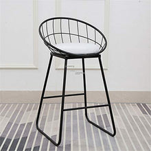 Tivivose. Nuova Sgabello da bar Sgabello De Bar Semplice Bar Stool Ferro battuto Bar sedia dell'oro alto Sgabello moderno Sedia da pranzo nordici Pub Accessori (Color : 65cm F)