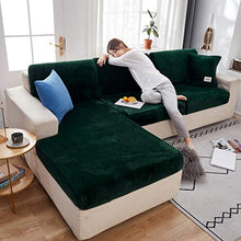 Housse de coussin de canapé en peluche épaisse protecteur élastique housse de canapé personnalité assortie housse de canapé lavable housse-6, XXXL