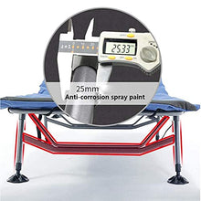 Sedie a sdraio reclinabili per patio, Lettino da campeggio pieghevole per esterni per adulti Heavy Duty, Sedia reclinabile regolabile portatile per piscina da giardino con patio sulla spiaggia,Blu