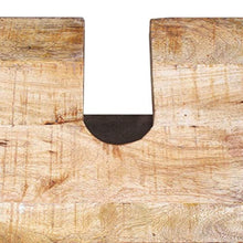 Mobile da Bagno Mobile da toeletta con Specchio e Foro per lavabo 60 x 30 x 60 cm Legno massello di Mango
