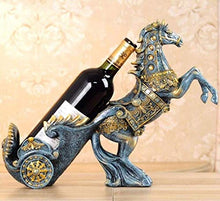 FAGavin Salone Europeo Creativo Cavallo Auto Vino Rosso Cremagliera Casa Creativa Ornamenti di Vino Rosso Ornamenti