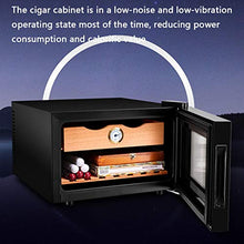 Intelligente Di Temperatura Costante Idratante Cigar Cabinet Legno Di Cedro Cigar Cabinet Bare Allevamento Soggiorno Domestica Cigar Cabinet Piccolo Sigaro Gabinetto Governo Del Vino 25L