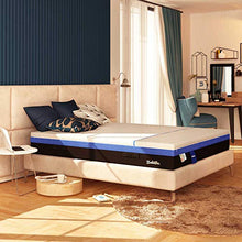 Baldiflex Materasso Matrimoniale a Molle e Memory Hybrid Bros Misura 180x190 cm H25 cm