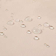Heresell - Copertura per dondolo da giardino a 3 posti, impermeabile, 195 x 125 x 15 cm