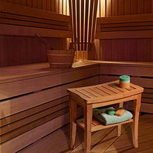 LYP Sedia Comoda per Anziani Sgabello da Bagno con Seduta in Legno massello con Panca per scarpiera in Legno massello, Sgabello da Bagno in bambù Impermeabile