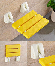 MKJYDM Sedile da Bagno Pieghevole Senza Barriere di Sicurezza for disabili Sgabello da Parete for Anziani Sgabello da Bagno Sgabello da Doccia Antiscivolo Sgabello da Bagno