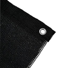 Ribelli Schermo Balcone frangivista per Balcone Recinzione per Balcone Rivestimento per Balcone, colorazione:Nero, Dimensioni:6m x 90cm