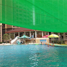 Telo Ombreggiante, Telo di Rete Grande al 90% Sunblock, tendalino Verde for Piscine all'aperto.Leggero e Resistente (Size : 4m x 50m)