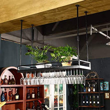 Portabottiglie Portabottiglie in stile americano Portabottiglie per vino rosso Vento industriale Portabicchieri da vino sospeso Portabicchieri da vino rosso a soppalco Portabicchieri capovolto Facil