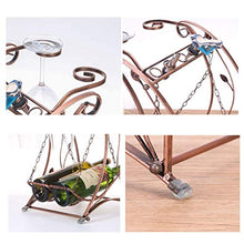KANJJ-YU cremagliera del Vino, Creativo oscillare Europea Calice Decorazione portabicchieri Vino Vino Rack Moda Vino Rack appesa mensola Vino