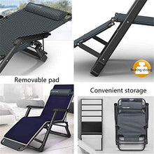 PAKUES-QO Sdraio reclinabile Sdraio Sdraio Sdraio/Sdraio Sdraio Poltroncine Zero Gravity Patio Sedia a Sdraio Reclinabile Giardino Pieghevole per Esterni Lettino Portatile Supporto 440 libbre