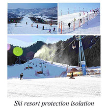 WaiMin Rete di backstop, rete di fermo palla for campo da basket Campo da calcio Campo da golf Barriera di ricambio Rete di porta, for stadio Outdoor Corda senza nodi Stazione sciistica Protezione iso