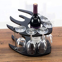 LHQ-HQ Casa Bar e caffè Wine Rack Legno for Il Vino Rack di Legno Solido Stile Europeo Creativo Wine Rack Decorazione casa Wine Bottle Holder