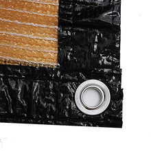 BESTSOON Tenda da giardino giardino sabbia parasole vela panno in rete tenda parasole tenda parasole esterno HDPE 90%