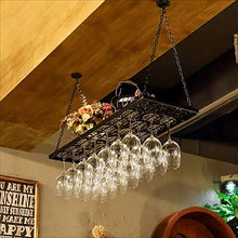portabottiglie per vino sospensione per barra in metallo Bancone per bar Portabottiglie per vino Ristorante per uso domestico Portabottiglie per vino capovolto Portabottiglie per vino in ferro retrò