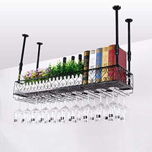 L.TSN Portabicchieri da Vino, Portabicchieri da Vino a mensola Portabicchieri da Champagne, Portabicchieri per Bicchieri (Dimensioni: 100 * 25 cm)