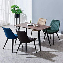 KANULAN Sgabelli Bar Semplice Cucina Dining Chair vestirsi di Pelle Sedie Pianale da Cucina Ufficio Lounge Chair Living Room (Color : Brown)