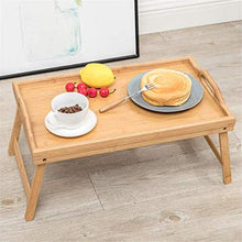 Tavolo da picnic all'aperto Tavolo portatile Portatile Tavolo portatile Tavolo portatile Natura Bamboo Semplice Computer Scrivania Pieghevole Regolabile per letto Divano Computer Stand Taccuino Tavolo