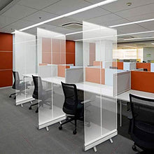 LHDQ Barriera parafiato in plexiglass Trasparente per Merce e pagamenti Ideale per farmacie, Negozi, edicole, uffici ed Imprese 80 * 200cm