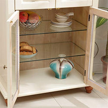 GFBVC Credenza Buffet Credenza, Cucina Governo di immagazzinaggio, Consolle Credenza con cassetto, Ingresso e Dining Room Furniture (Color : White, Size : 80x45x100cm)