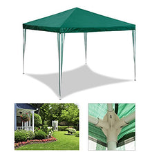 HG® Gazebo Tenda da giardino 3 x 4 m, da giardino, tenda a cupola, doppia parete in polietilene impermeabile con 6 pannelli laterali e 2 ingressi, stabile tendone di alta qualità