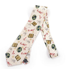 Einstein's Theory of Relativity Tie with E=MC2 Design