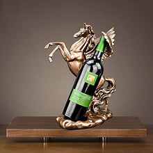 ERT resina artigianato creativo decorazioni per la casa ornamenti soggiorno vino armadio rack vino Pegasus 30 * 21 * 36 cm