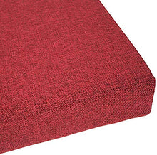 Sunshinelh - Cuscino per panca lunga con cravatta, per interni ed esterni, per panca da giardino, rettangolare, per sedie a 2/3/4 posti, rimovibile e lavabile (E,30 x 140 x 3 cm)