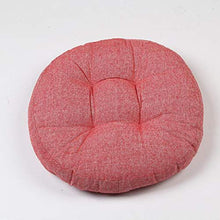 Fenteer Cuscino Pavimento Tatami Sedia ondo Sedie Morbido Cotone - Rosso