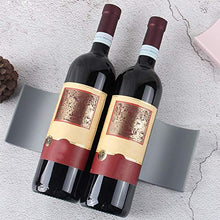 Portabottiglie impilabile per bottiglie di vino, portabottiglie di vino, contenitore per bottiglie di vino, 4 bottiglie ciascuna, portabottiglie orizzontale, per tavolo dispensa, frigorifero (1 pezzo)