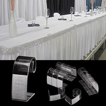 Faguo Clip di tovaglia in plastica Regolabile Clip Gonna Supporto Matrimonio Picnic Picnic Party