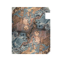 Lusso Art Golden Swirl Glitters Lines Paints Casella Postale Coperture Magnetiche Grandi Postali Casella Involucri Giardino Cantiere Decorazione Casa Oversize Dimensioni 64,8 x 53,3 cm