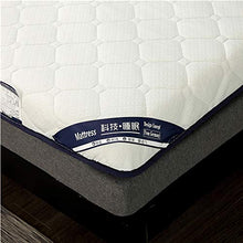 Tatami Antiscivolo, Materasso Traspirante a Doppio Strato Traspirante a Maglia Morbida Traspirante Materasso Pieghevole Singolo Doppio Studente Futon Mat per Dormire e Viaggiare,E,150x200cm