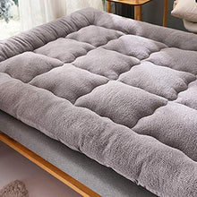 QVIVI Materasso Futon da Pavimento Tatami, Materassi Letto Futon Invernale Morbido Pieghevole Portatile per Dormitorio Studentesco da Letto C 1.2 * 2M