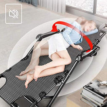 HXCD Sedia a Sdraio a gravità Zero per Giardino, Sedia a Sdraio Pieghevole reclinabili Pieghevoli in Metallo Resistente Portatile Rilassante Letto reclinabile mobili da Giardino per Prato all'ape