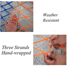 JFFFFWI Rete per Balcone, Rete di Sicurezza per Bambini Protezione Decor Reti Arrampicata Corda Intrecciata Autocarro Carico Rimorchio Rete per reti Rete per ringhiera Ringhiera Reti per Scale, per