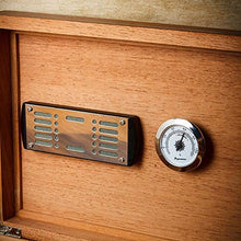 Sigari Humidor - Scatola di sigarette di legno di cedro Scatola di alcolizzazione Scatola originale di Humidor con armadietto for sigari Dimensioni: 280x218x106mm Cedro spagnolo contenitore di immagaz
