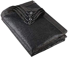 Tende da sole Crema solare Ombra netto di stoffa nero Bulk resistente ai raggi UV tessuto di maglia Tarp for il panno serra ombra Taped bordo di facile manutenzione e Clean (Dimensioni: 2 × 10m) Dimen