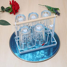 Negozio Hanks' Cucina Cremagliera Drenaggio Titolare Titolare Drenaggio Cremagliera Birra Vetro Vetro Acqua, Forma Z Disegno Del Supporto Bicchiere Capovolto For Alta Stabilità, Cremagliera Supporto D