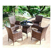 HLZY Tavolo in Vimini in Rattan mobili in Patio e Set s Rattan Garden Mobili Mobili Patio Mobili da Giardino Tavolino da caffè Conversazione Tavolino da caffè Conversazione Patio