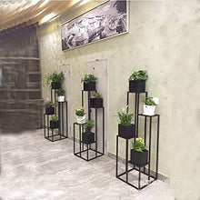 N/Z Home Equipment Flower Rack Modern Minimalist Iron Ladder Flower Rack Creative Multilayer Balcony Floor Plant Shelf European Modern Living Room Indoor Display Stand 40 * 40 * 100CM