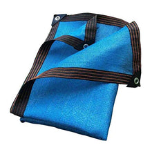 YTQ Telo Ombreggiante con Occhiello Protezione Solare Mesh Flessibili Piante Adatte Recinzione per Esterni Schermo Serra Pergol Block 95% UV Dimensioni Multiple Blu(Size:1m x 10m)