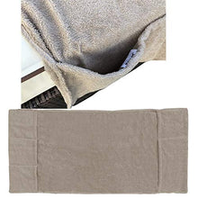 JEMIDI - Organizer in Spugna per Lettino, in Cotone, con 5 Tasche Laterali,da Sole e da Giardino, Spiaggia, Vacanze, Telo da Spiaggia, Turchese