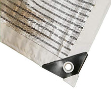 Foglio di Alluminio del Panno Dell'ombra della Pianta del Fiore del Giardino della Serra, Rete Resistente Ai Raggi UV con Gli Occhielli (Size : 1×5m)