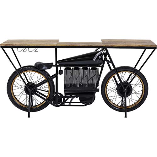 Kare Design - Tavolo da bar per moto, colore: Nero